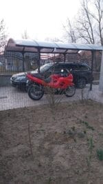 ARCADIA 1, Carport din aluminiu, gri antracit, acoperis curb cu policarbonat Anti-UV, 485x302x250 cm, CAR3048ALRP - imagine 10