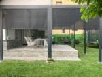 PERDEA DIN PVC tesuta, culoare gri, compatibila cu pergolele bioclimatice PER2430BI si PER3630BI, pentru latura de 300cm, dimensiuni 288cm x 220cm. Ref#PERBIR30 - imagine 6